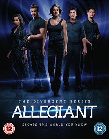 Allegiant The Divergent Series 12 2016 2 Disc CeX UK